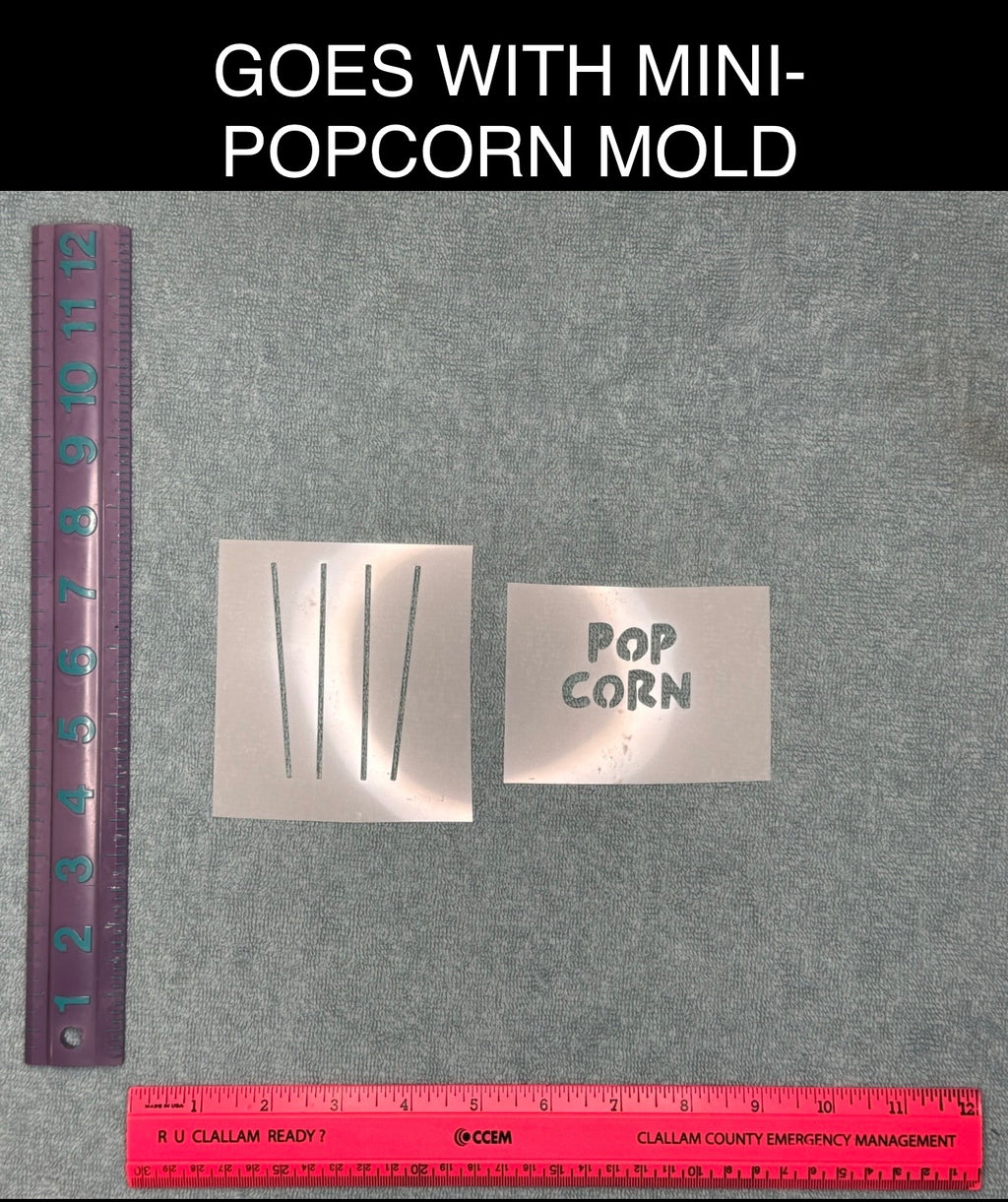 Popcorn with Stencils .75"