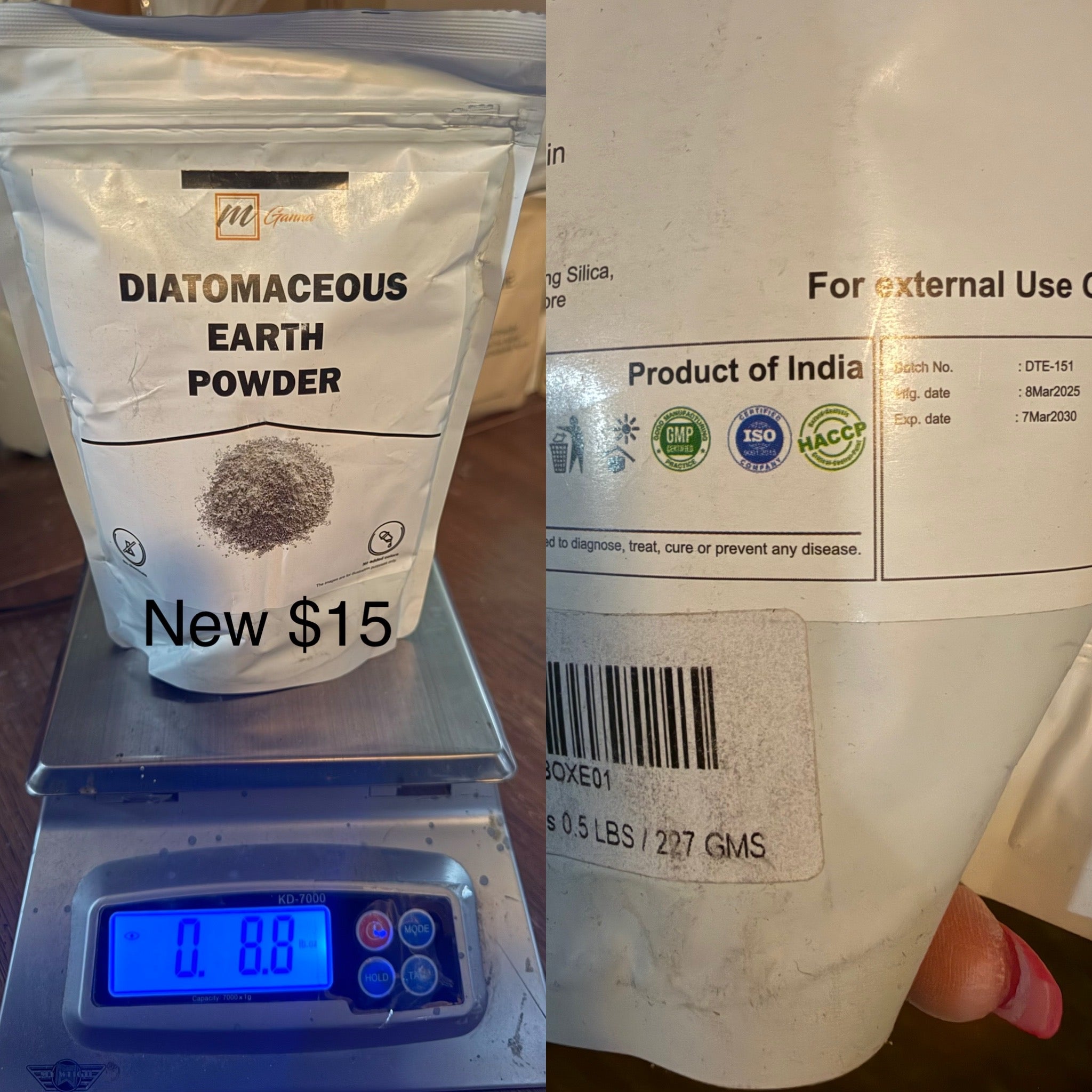 Diatomaceous Earth- NEW