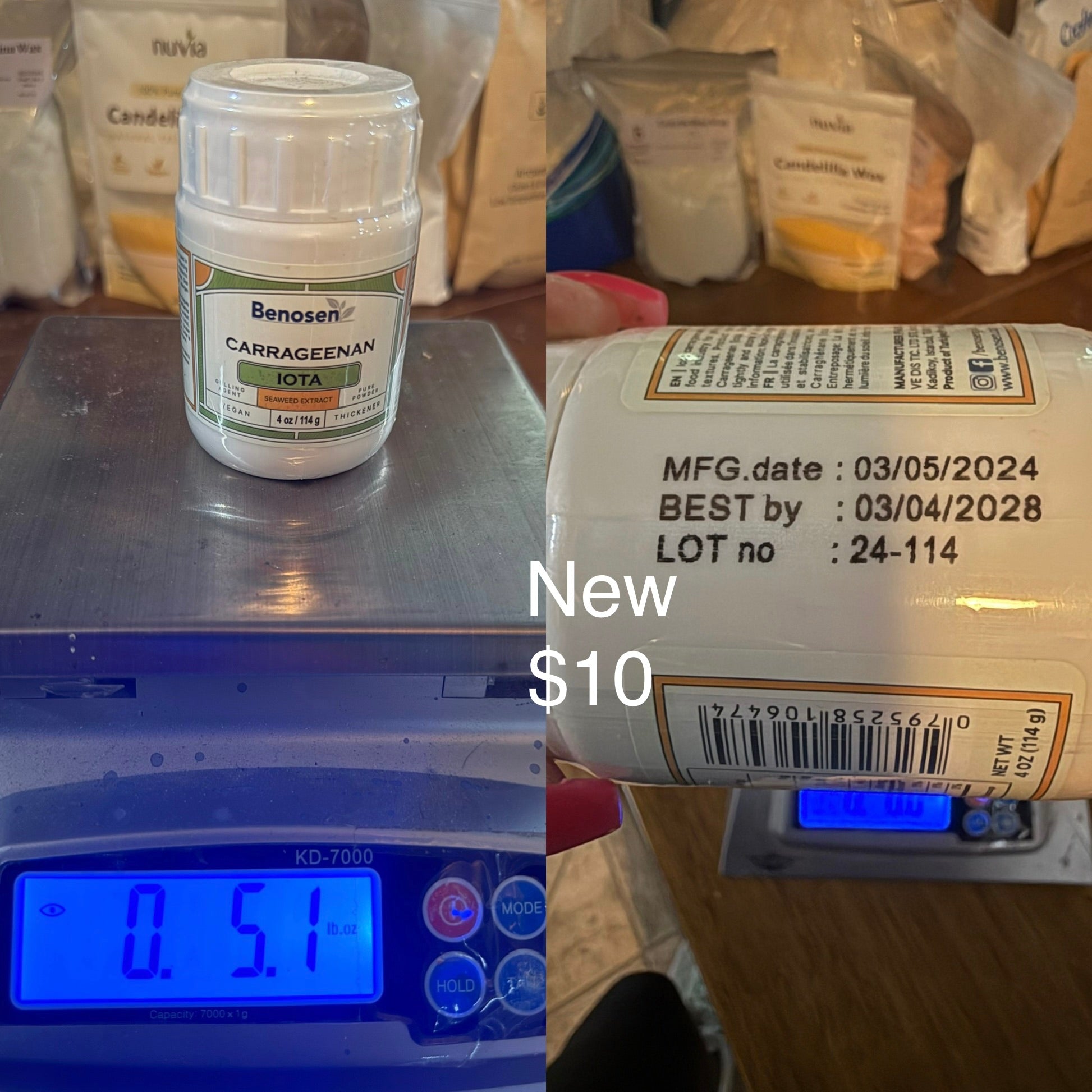 Iota Carrageenan