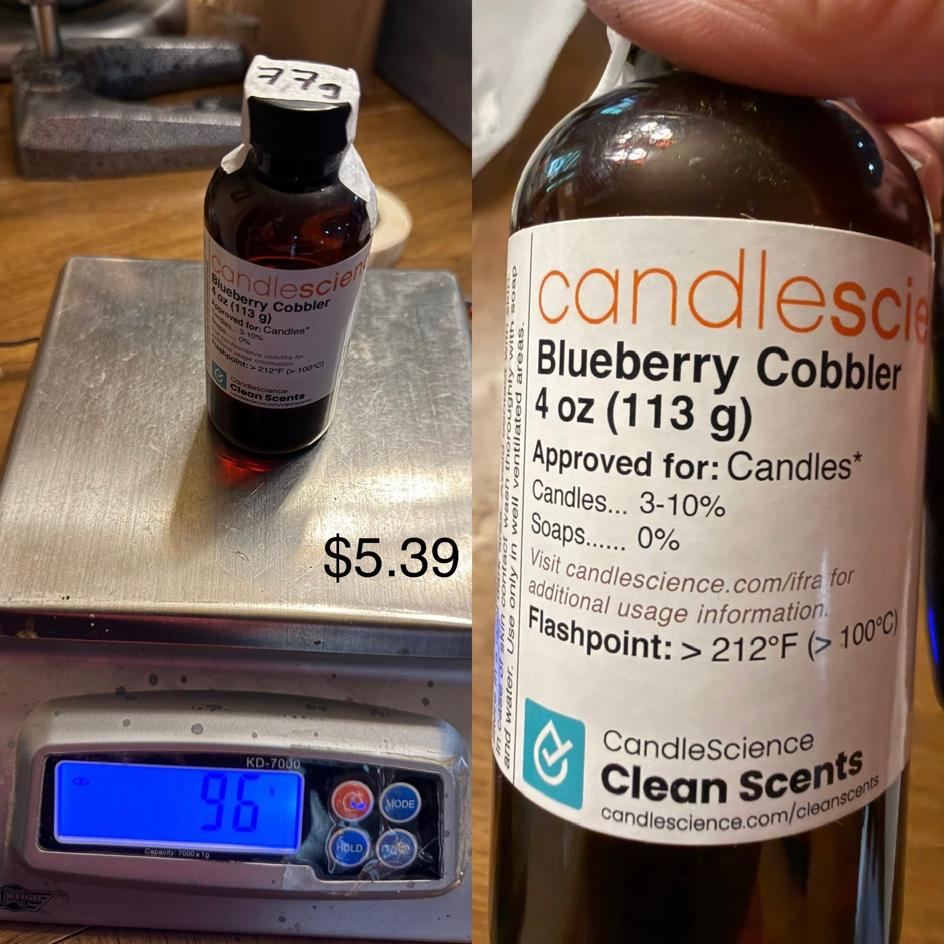 Blueberry Cobbler — FO