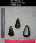 Black Unicorn Horn