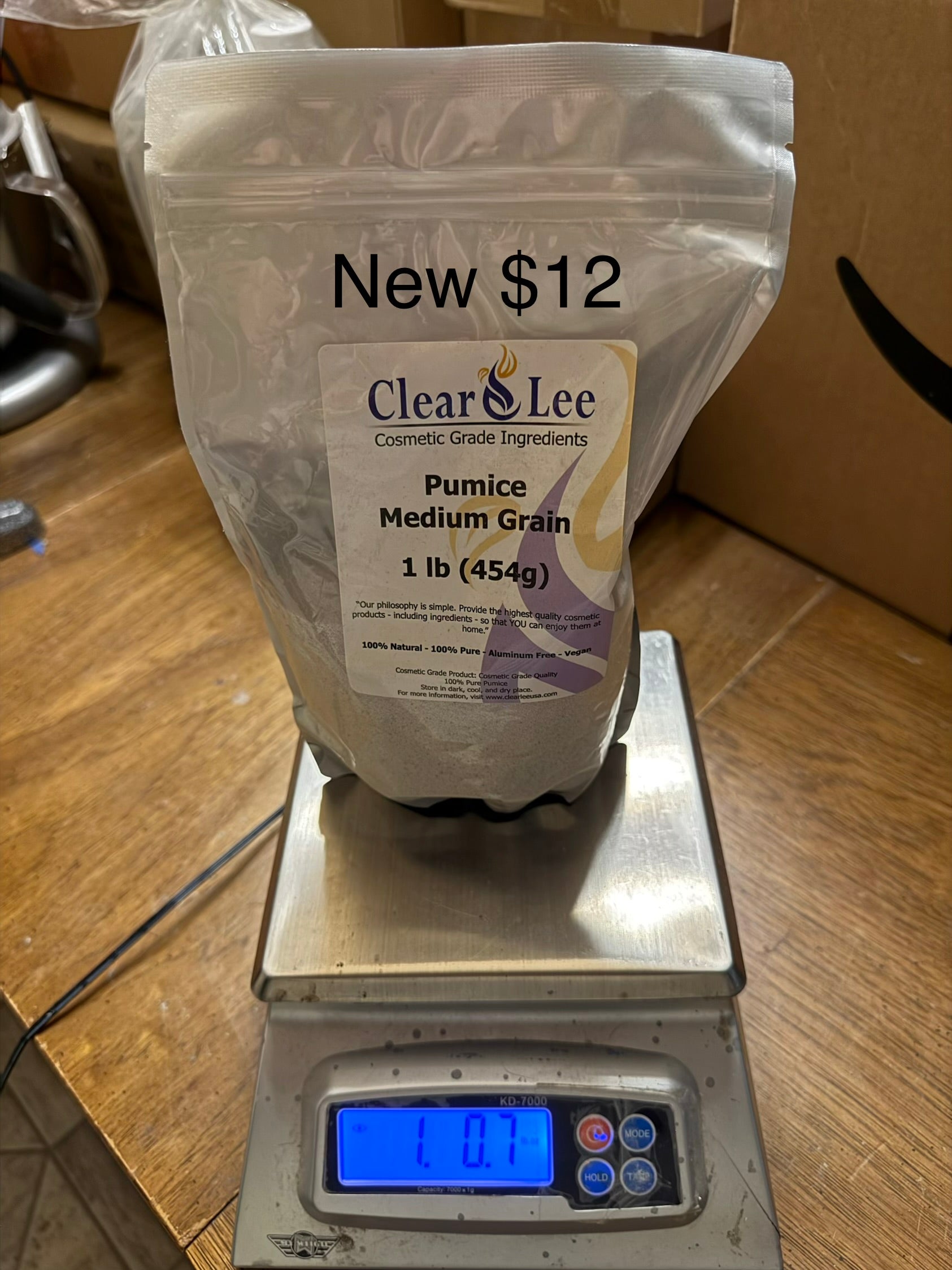 Medium pumice