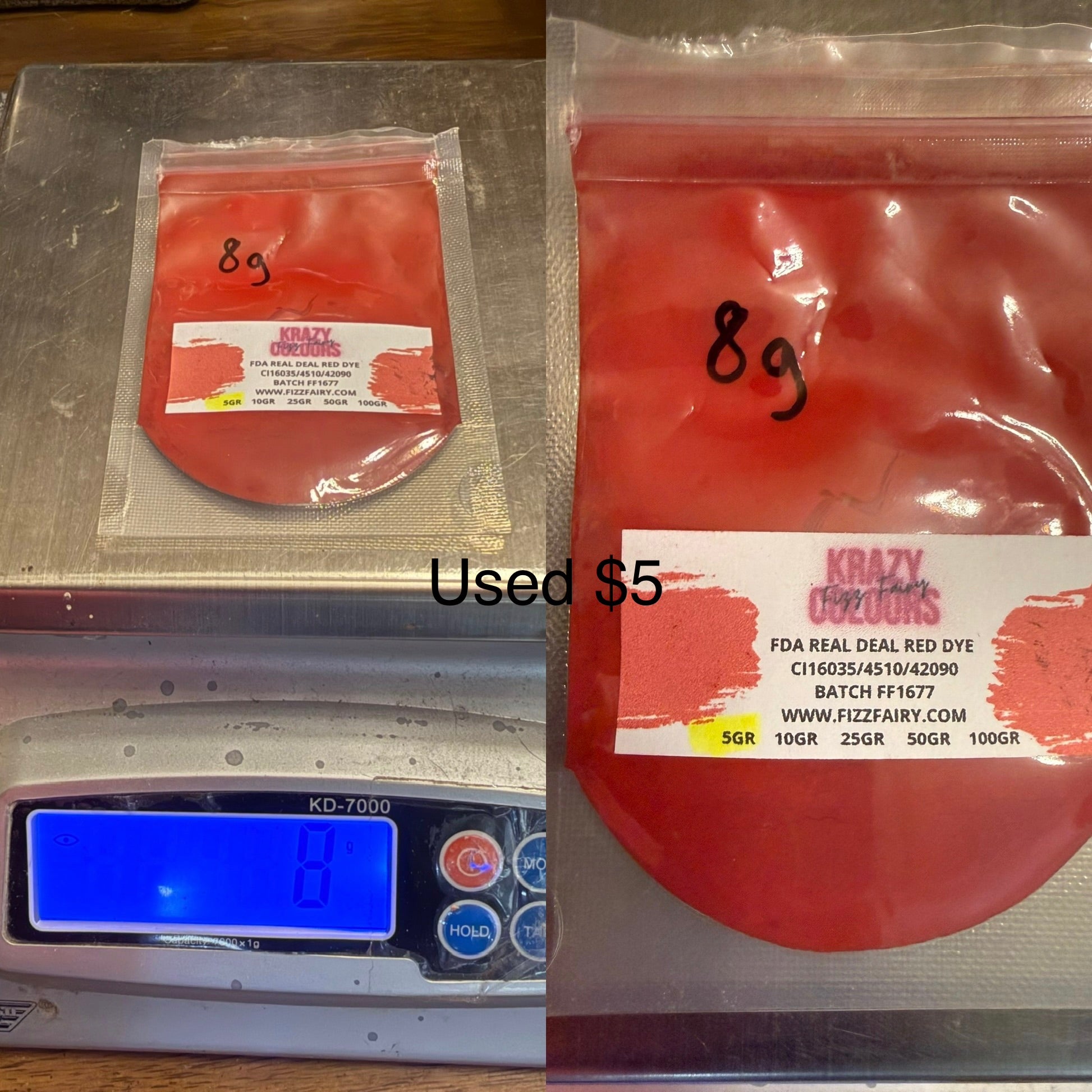 DYE- Real Deal Red