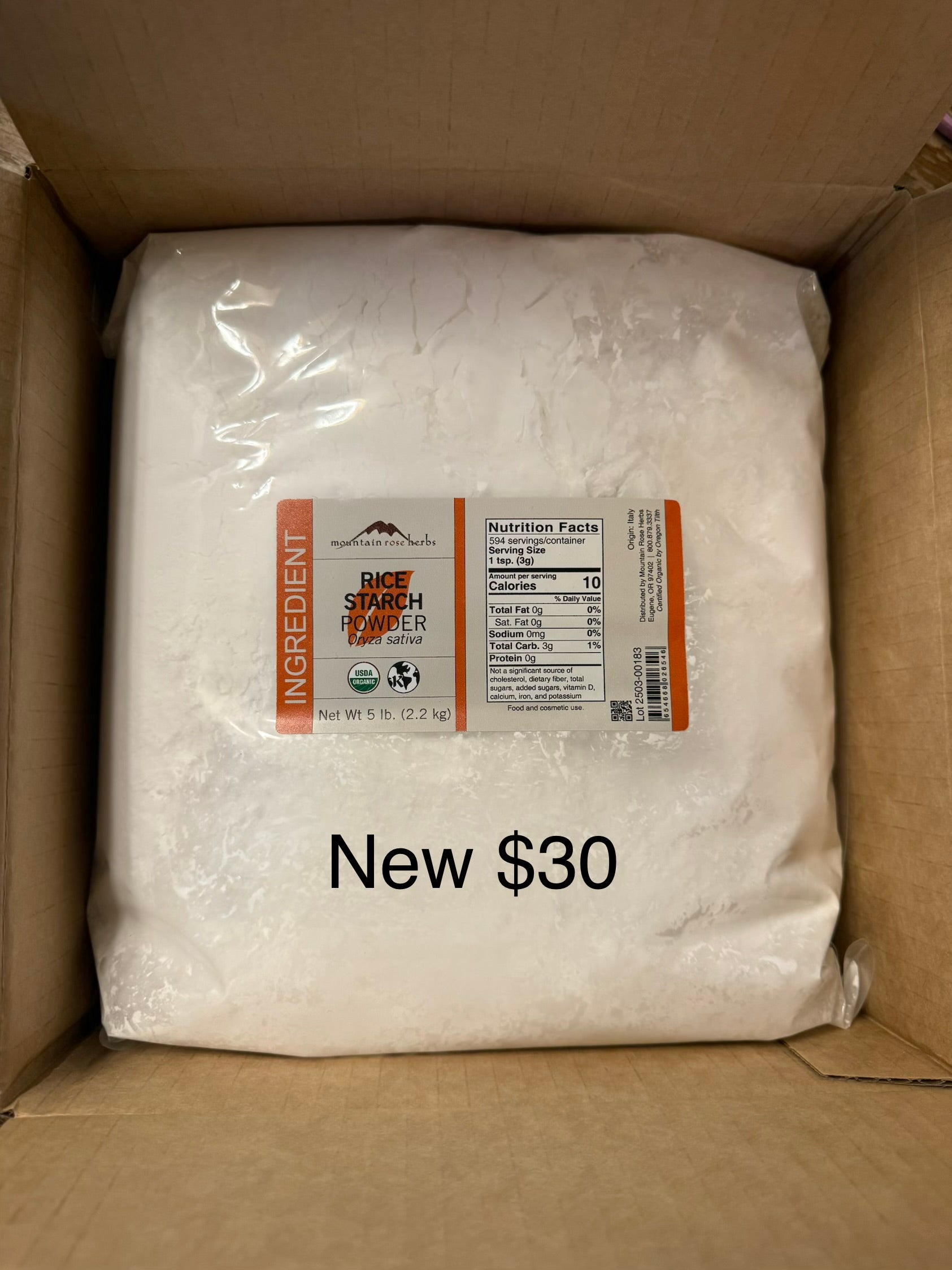 Rice Starch Mountain Rose Herbs