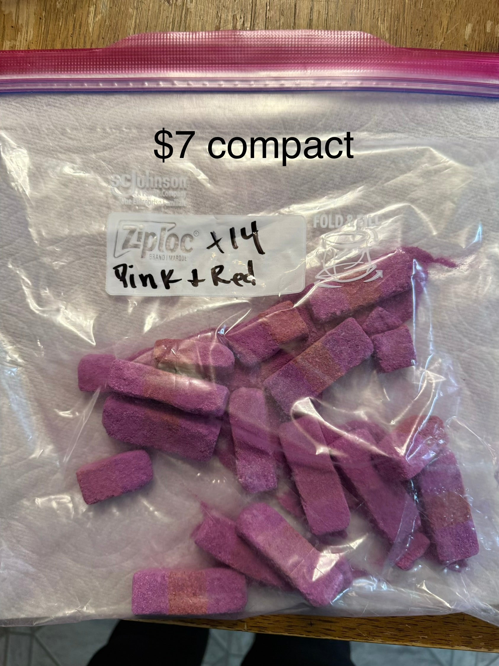 Embed Bars Pink & Red