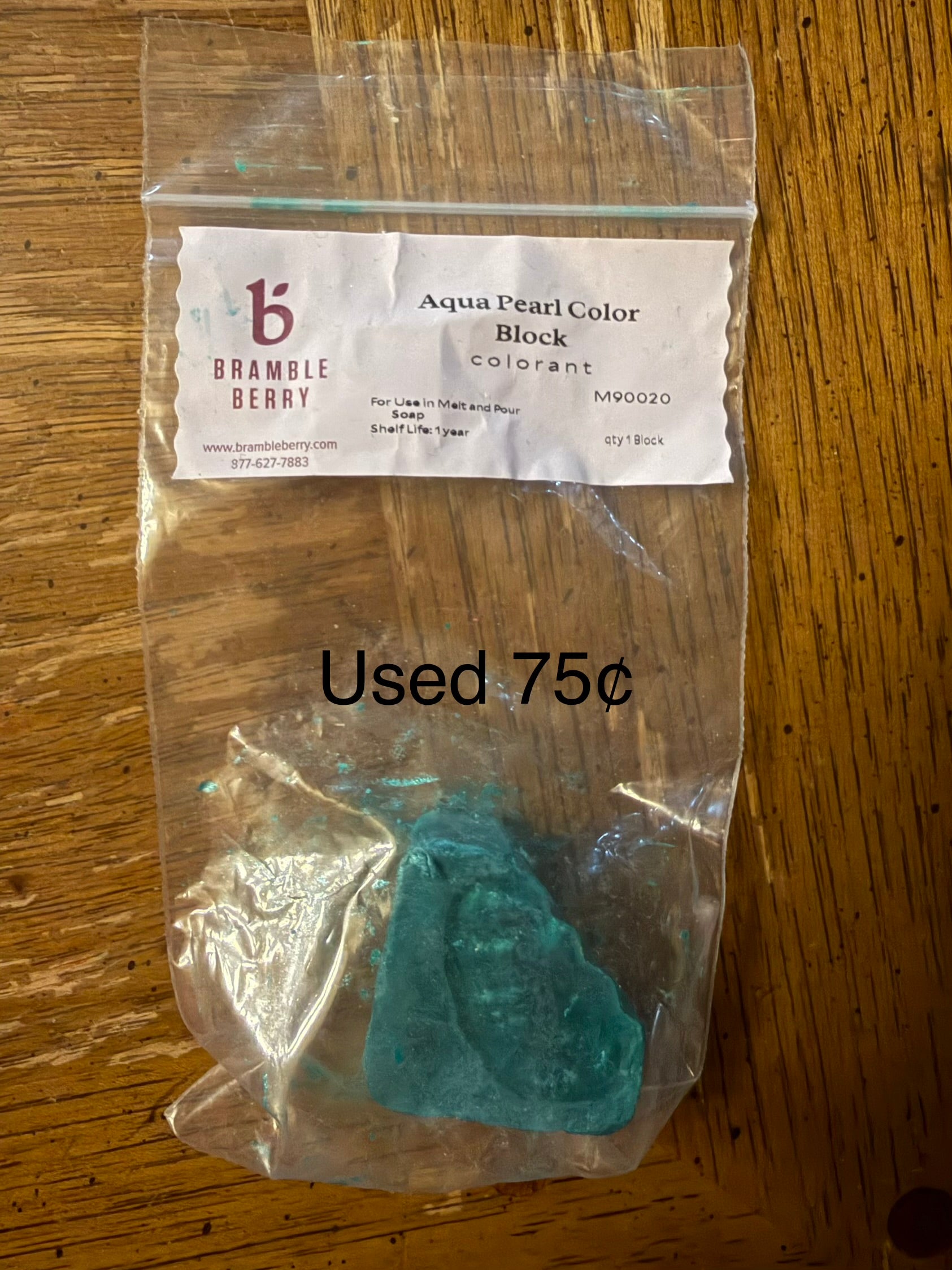 DC Aqua Pearl Color Block