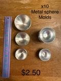 Variety Metal Sphere Molds