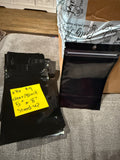 Bag- Clear/black 5"x8" stand up